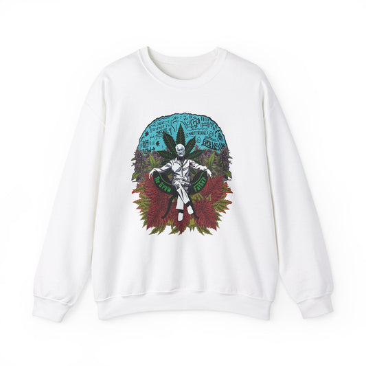 Growfather Vintage Sweat Shirt (Front) Printify