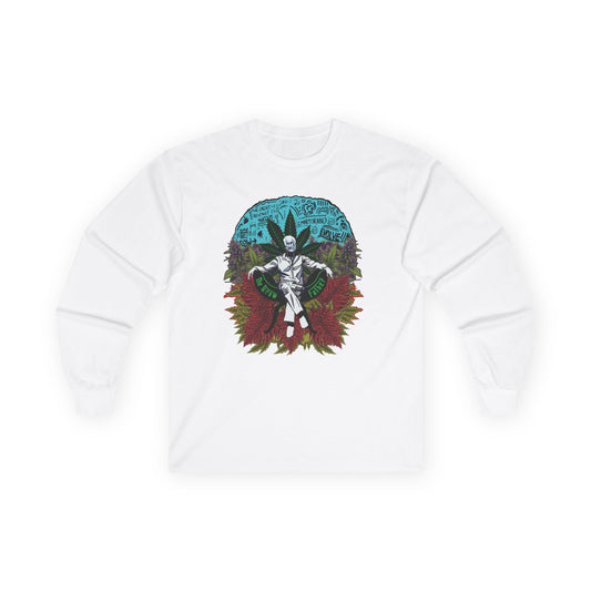 Growfather Vintage T Shirt Full Sleeves (Front & Back Print) Printify