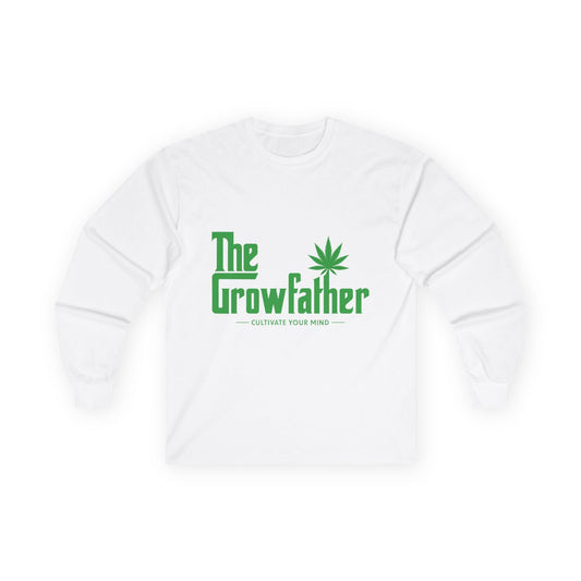 Growfather T Shirt Full Sleeves (Front) Printify