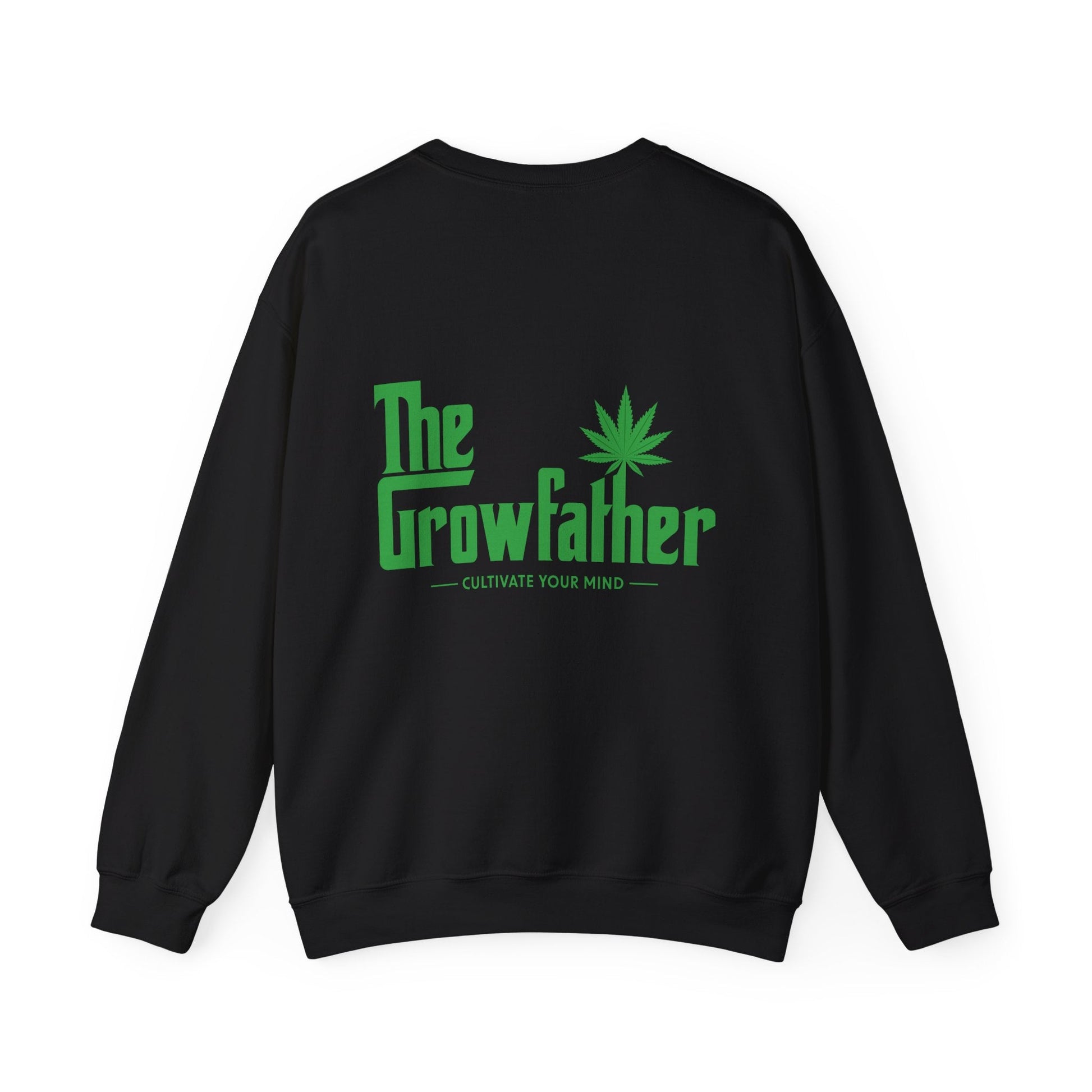 Growfather Vintage Sweat Shirt (Front & Back Print) Printify