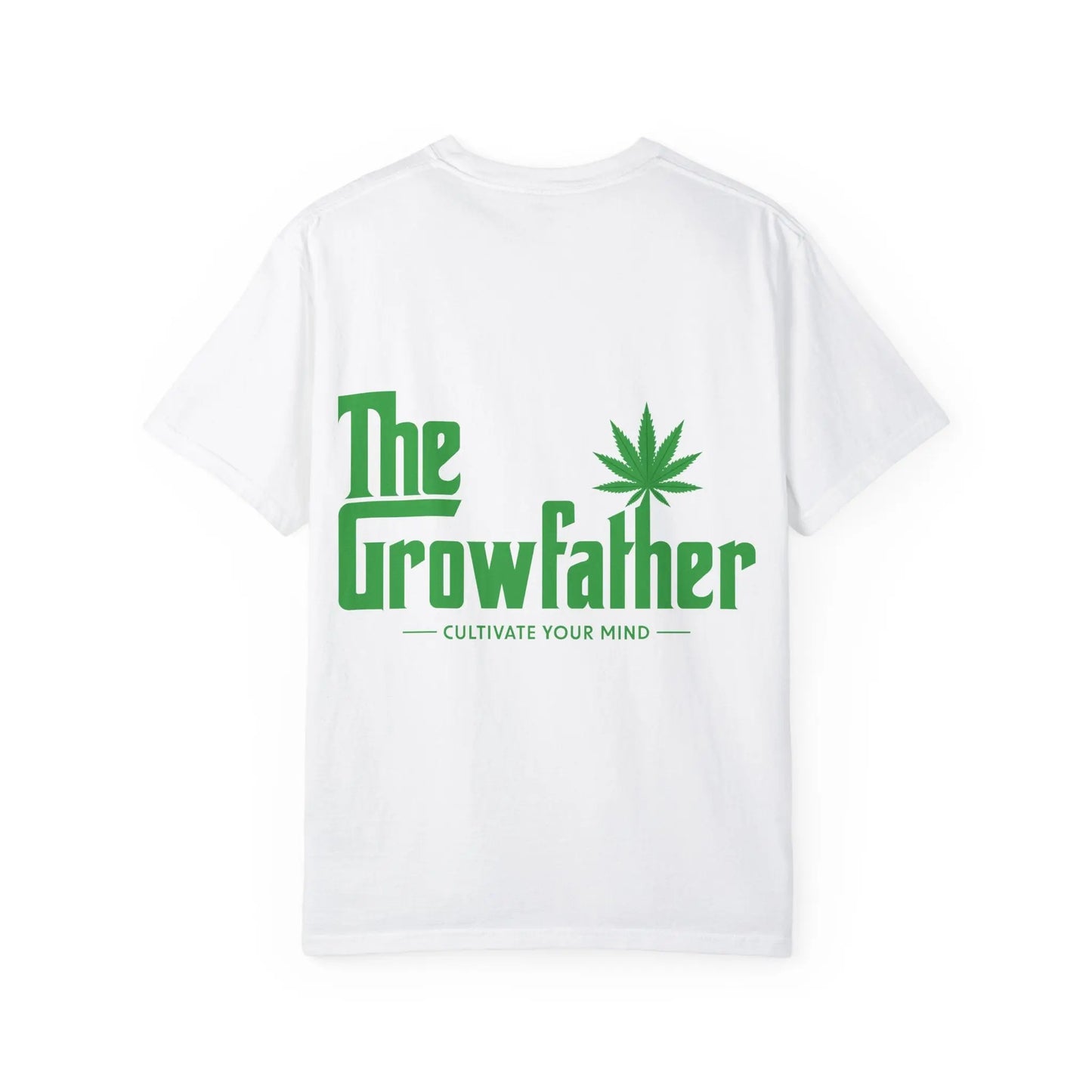 Growfather Premium T Shirt (Front & Back Print) Printify