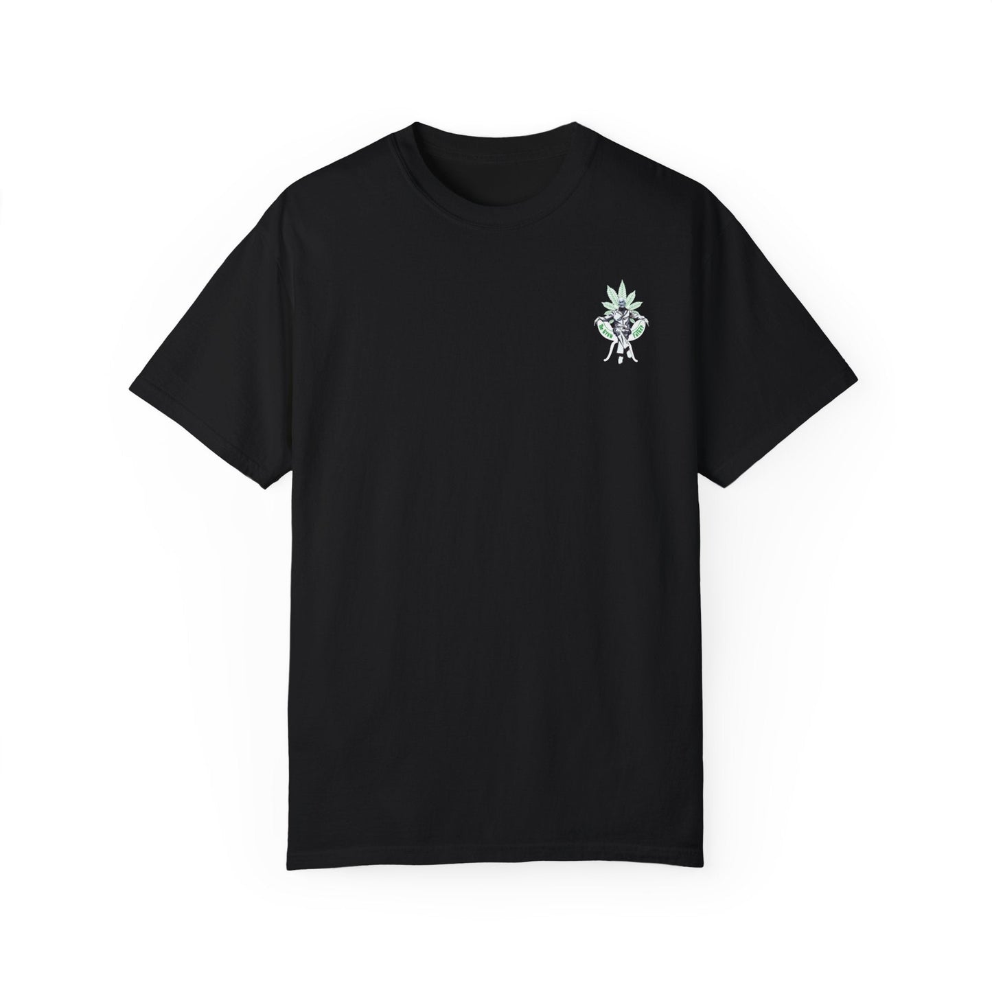 Growfather Botanical T Shirt (Black) Printify