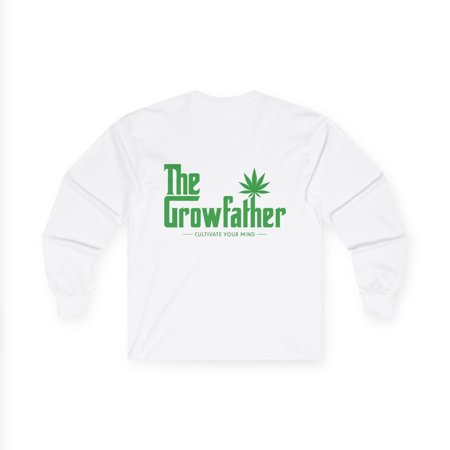 Growfather Vintage T Shirt Full Sleeves (Front & Back Print) Printify