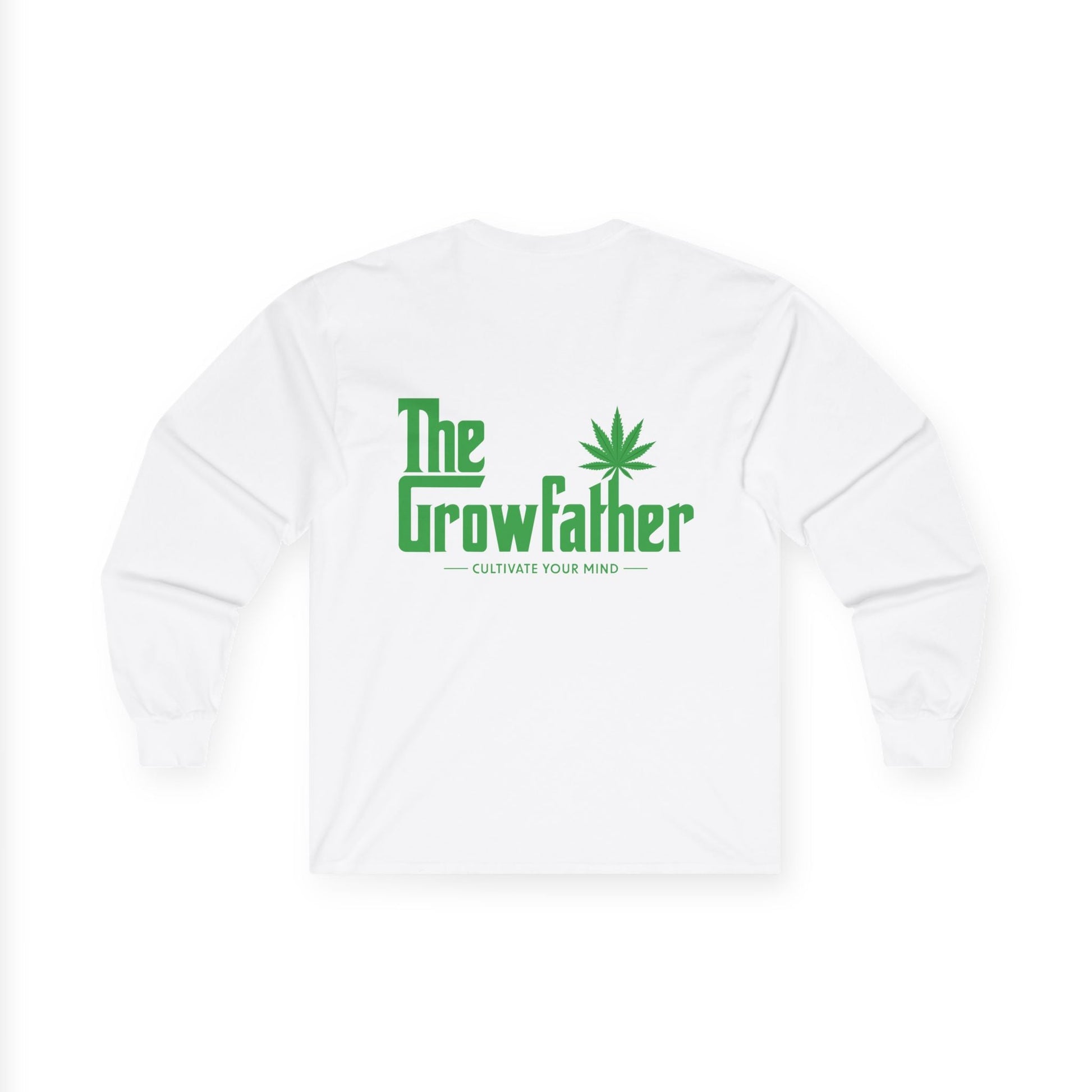 Growfather Premium T Shirt Full Sleeves (Front & Back Print) Printify
