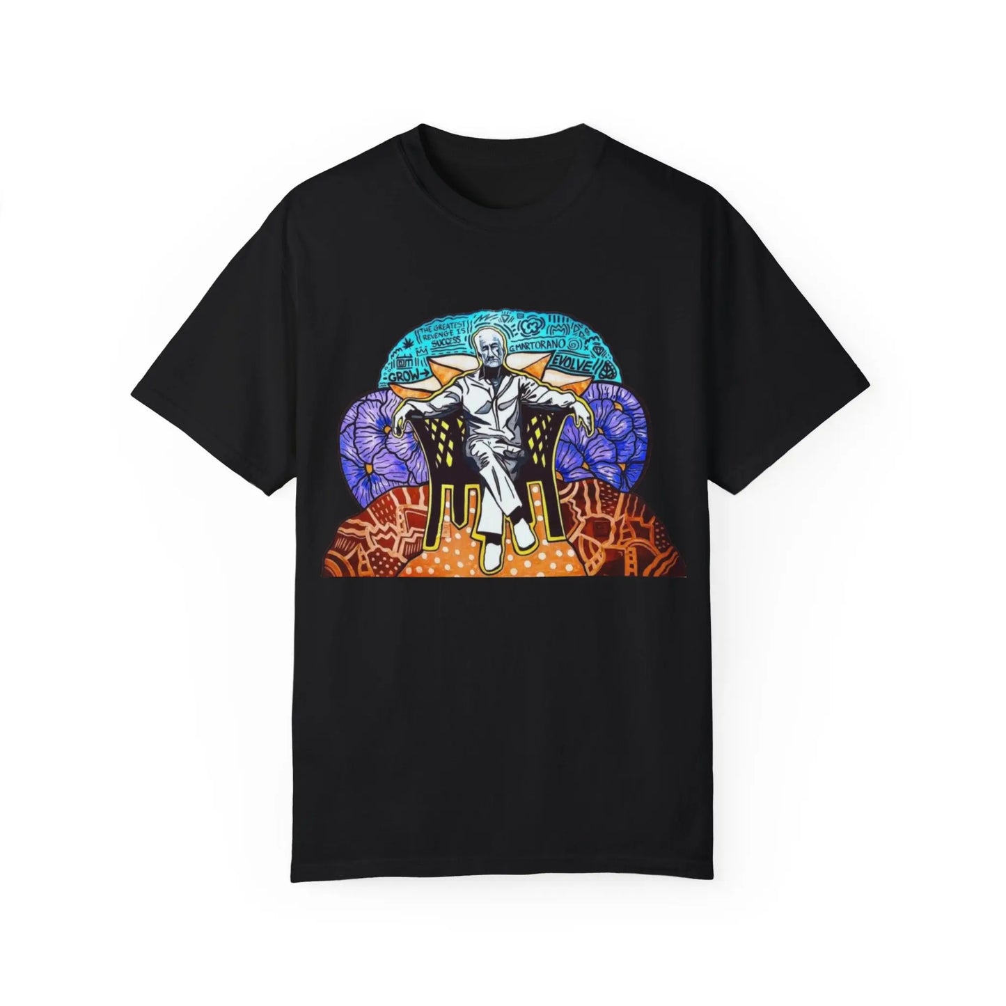 Growfather Premium T Shirt (Front & Back Print) Printify