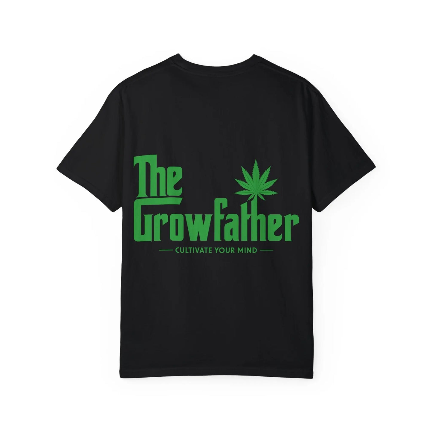 Growfather Premium T Shirt (Front & Back Print) Printify
