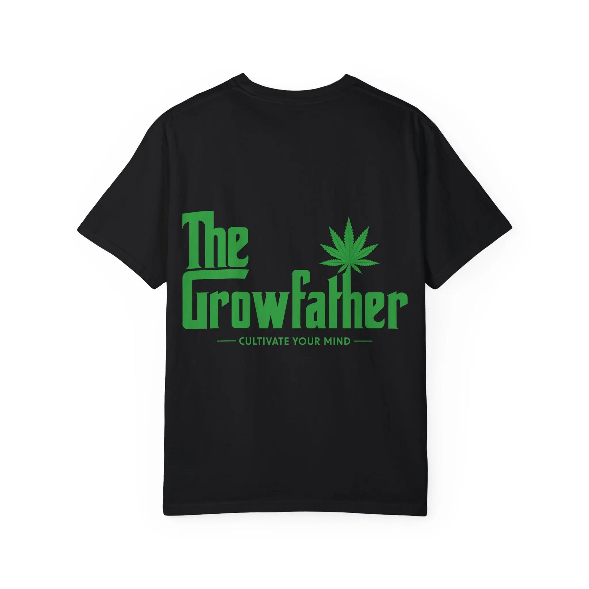 Growfather Premium T Shirt (Front & Back Print) Printify