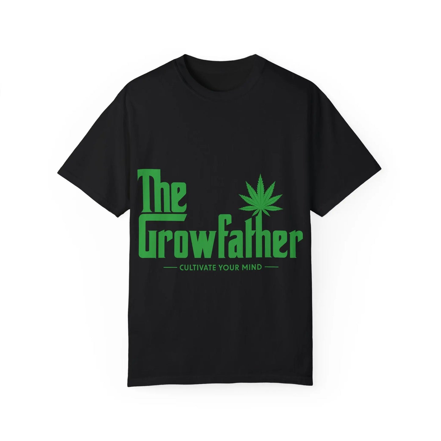 Growfather T Shirt (Front) Printify