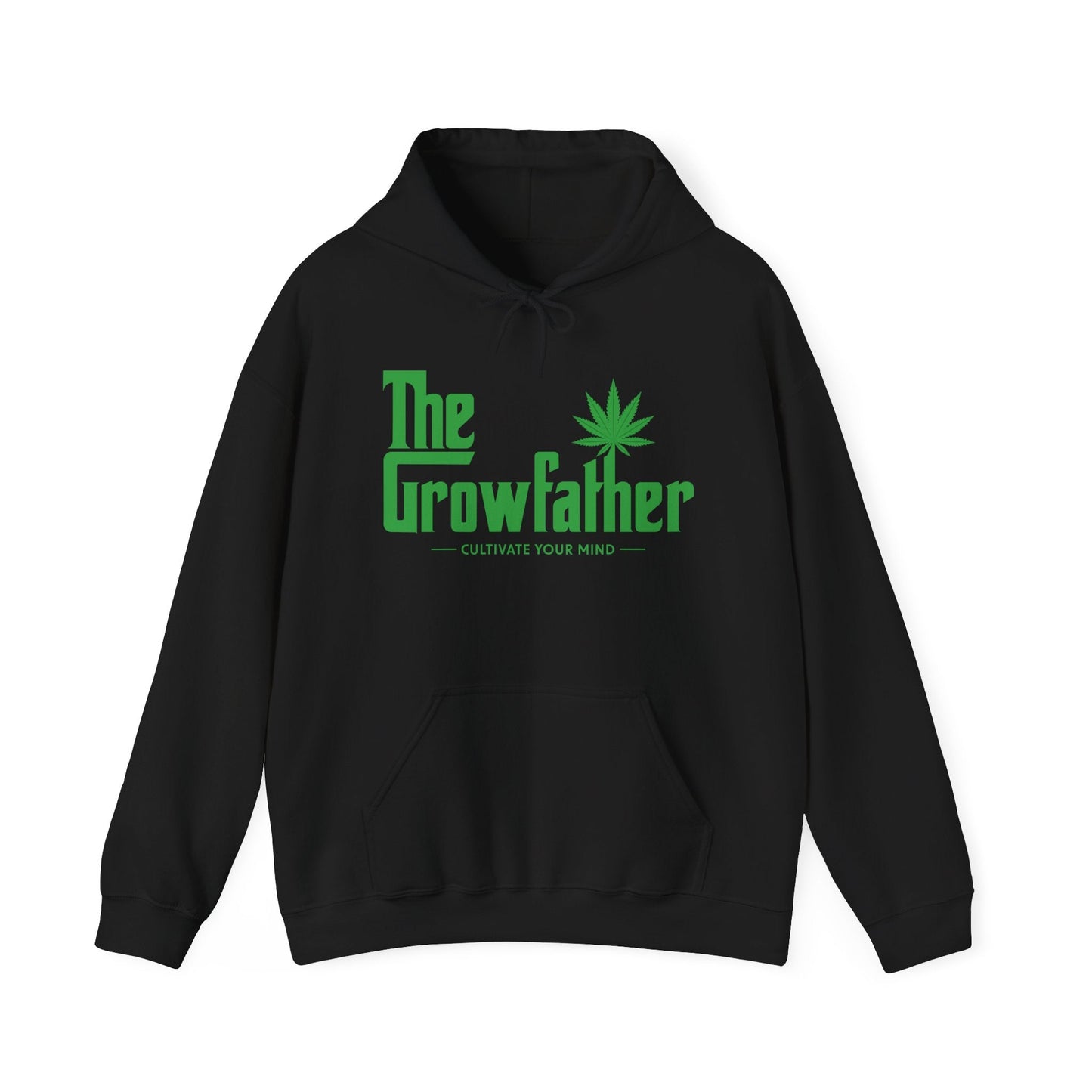 Growfather Hoodie (Front) Printify