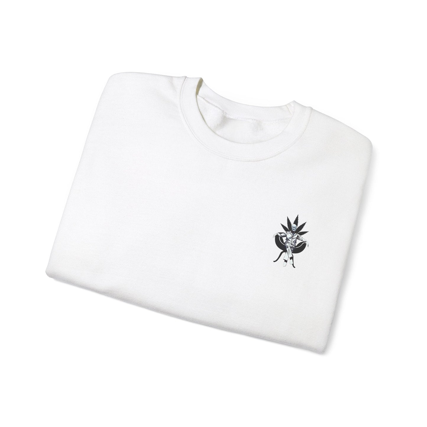 Growfather Botanical Sweat Shirt (White) Printify