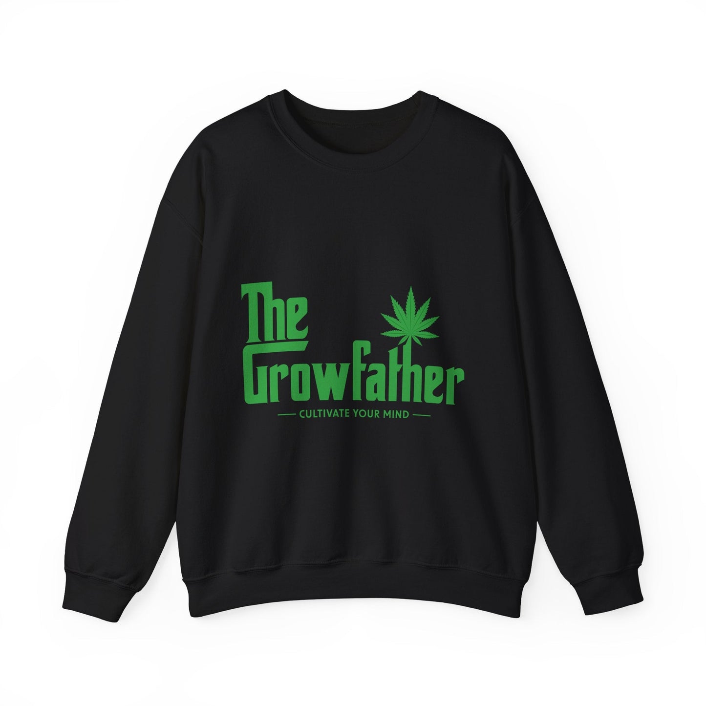 Growfather Sweat Shirt (Front) Printify