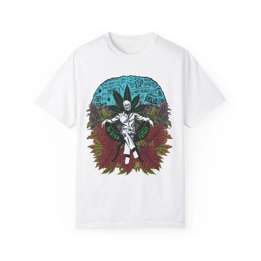 Growfather Vintage T Shirt (Front & Back Print) Printify