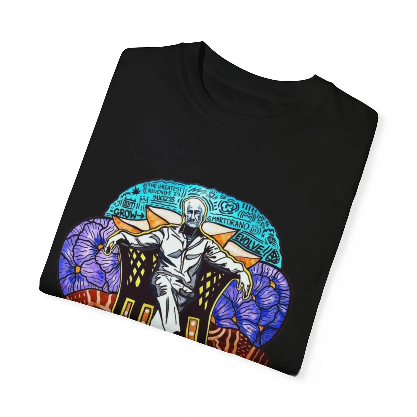 Growfather Premium T Shirt (Front & Back Print) Printify