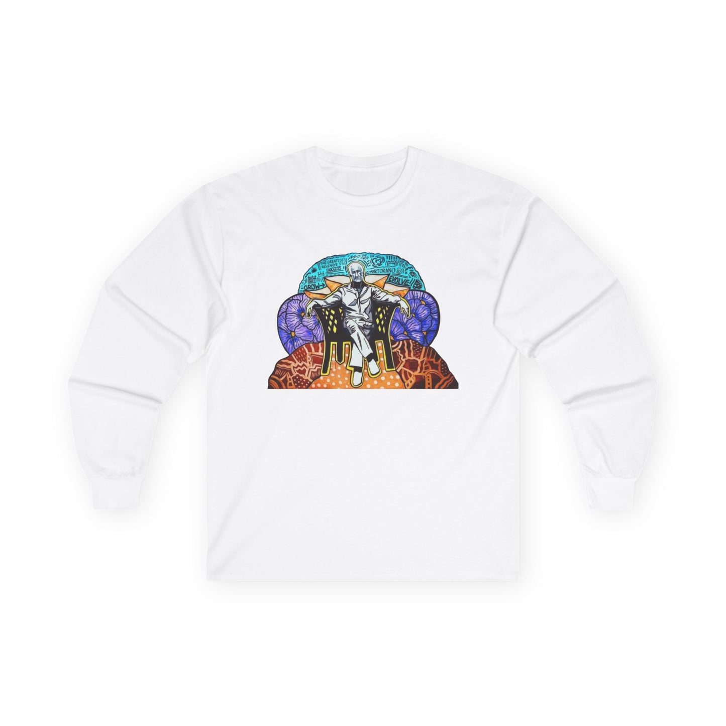 Growfather Premium T Shirt Full Sleeves (Front) Printify