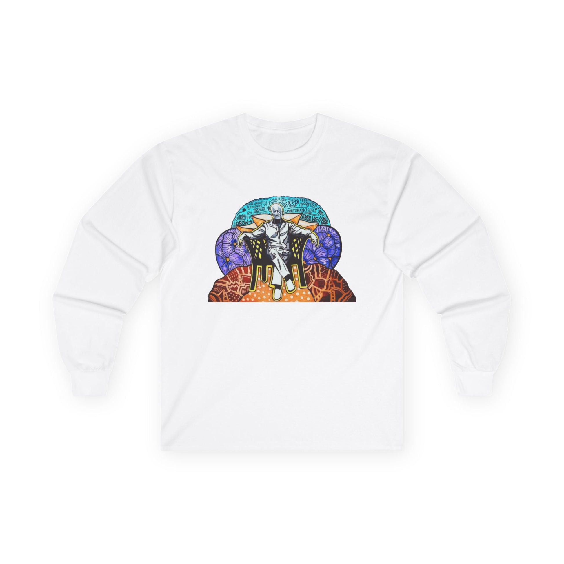 Growfather Premium T Shirt Full Sleeves (Front) Printify