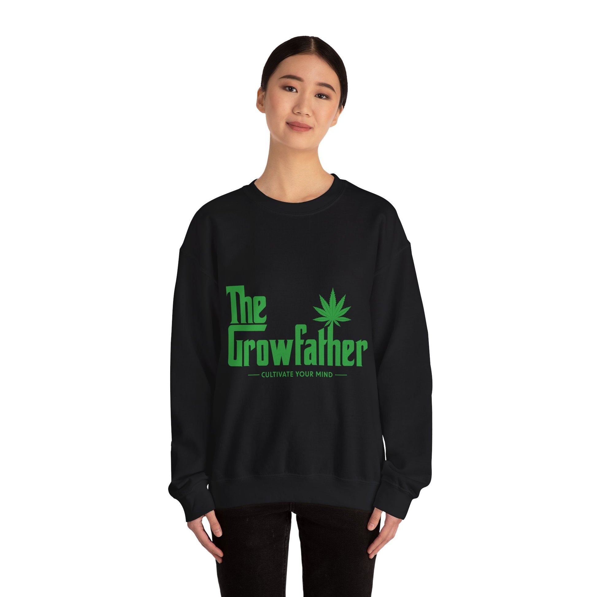 Growfather Sweat Shirt (Front) Printify