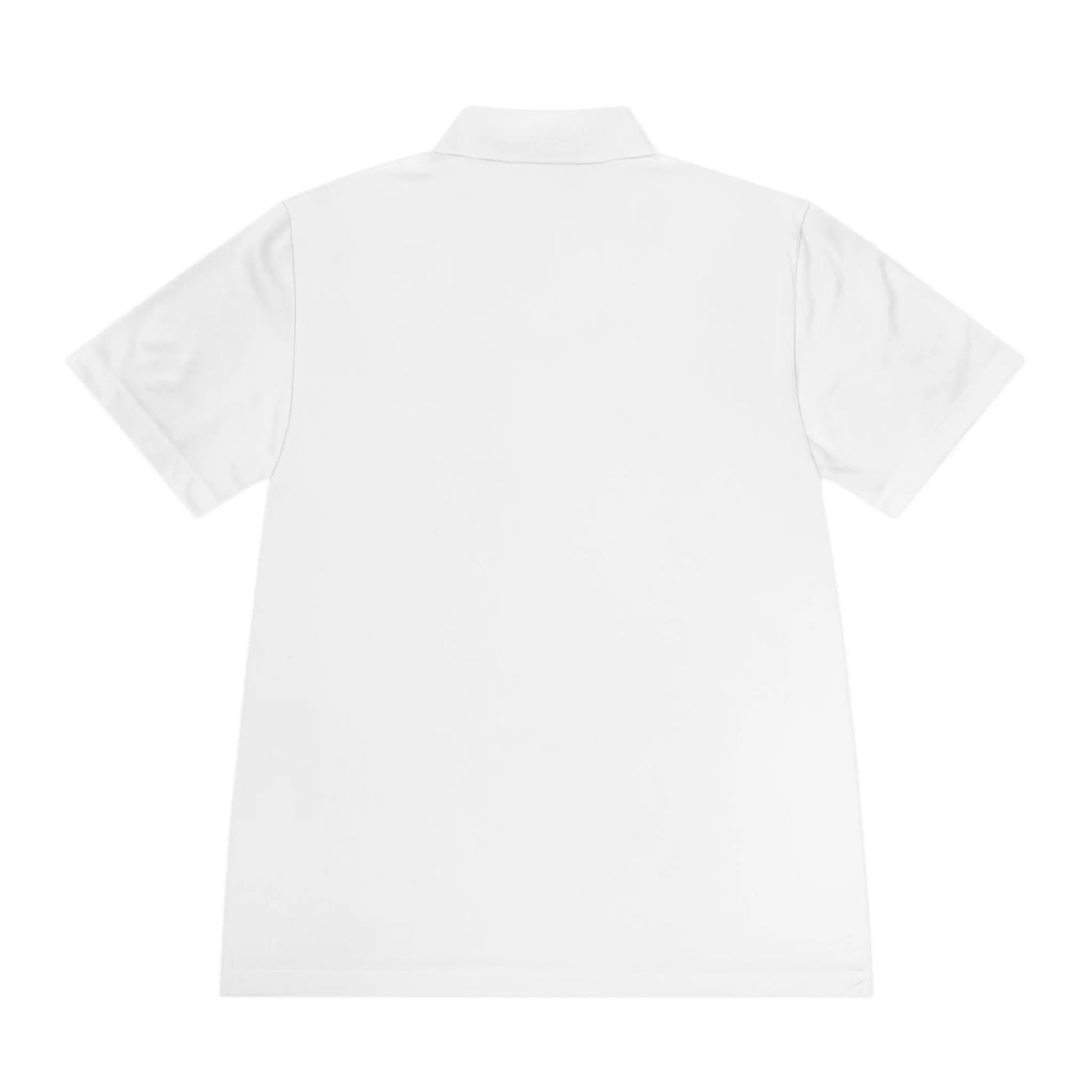 Growfather Botanical Polo White (Front Print) Printify