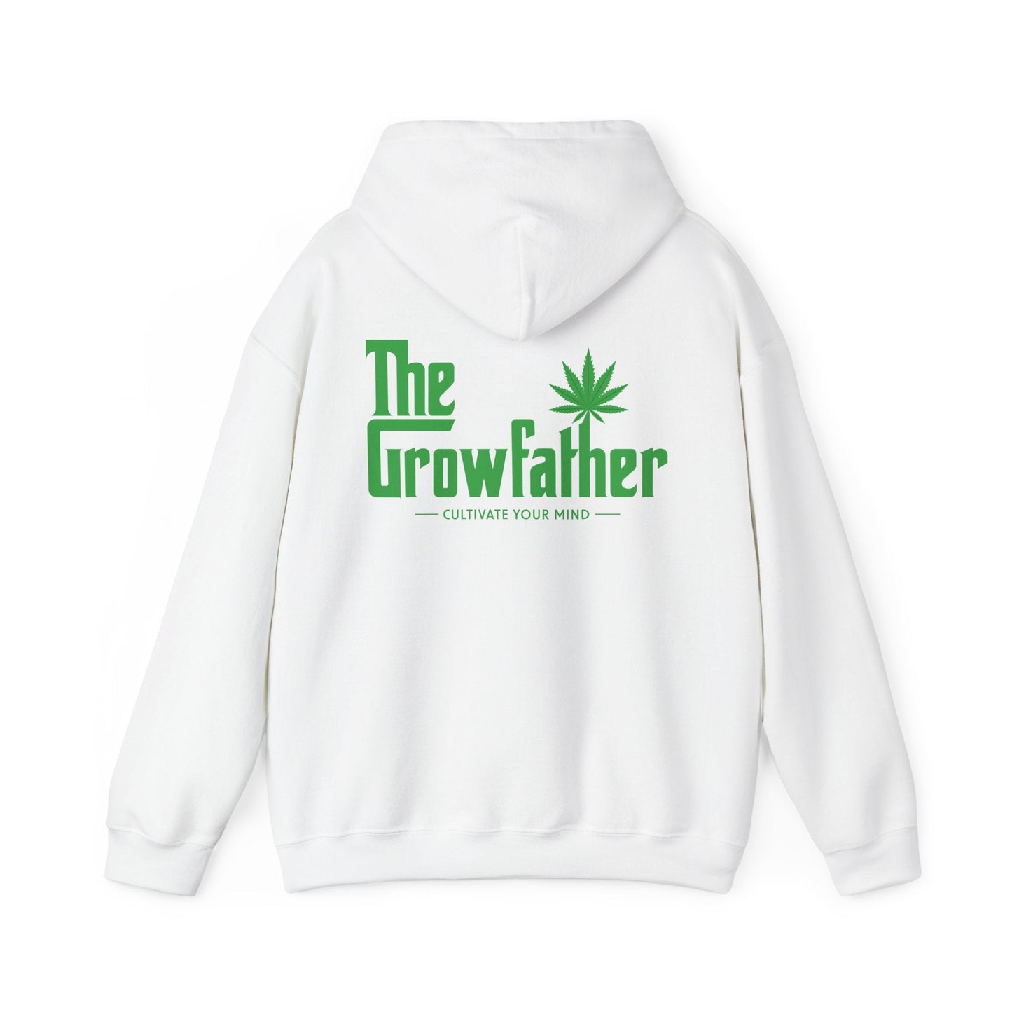 Growfather Vintage Hoodie (Front & Back Print) Printify