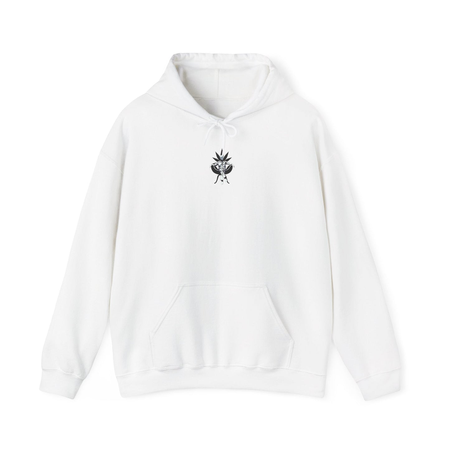 Growfather Botanical Hoodie (White) Printify