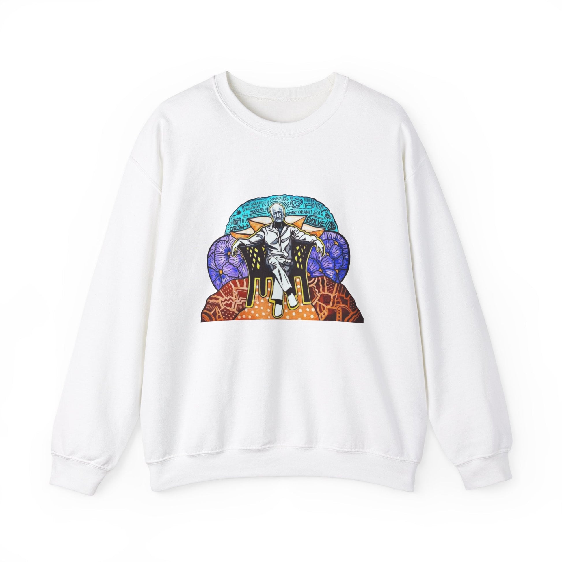 Growfather Premium Sweat Shirt (Front) Printify