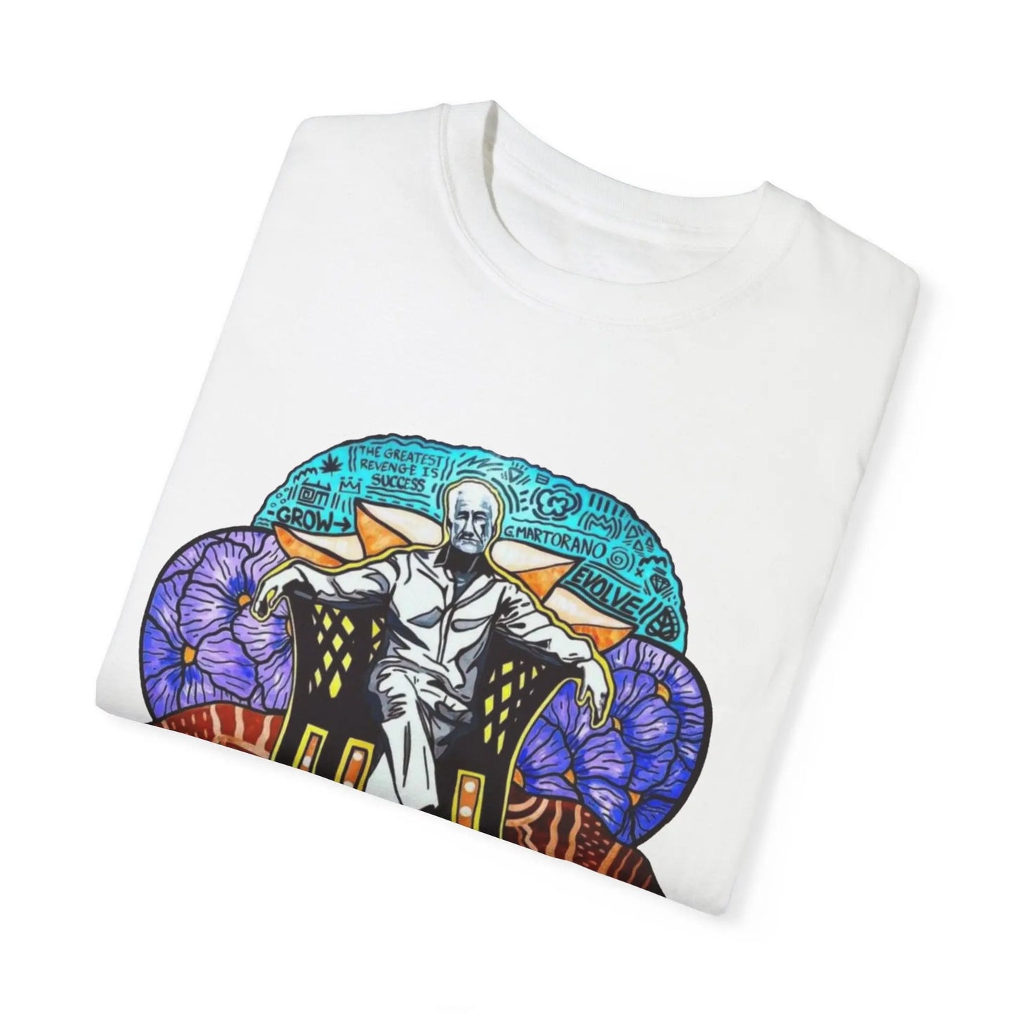 Growfather Premium T Shirt (Front & Back Print) Printify
