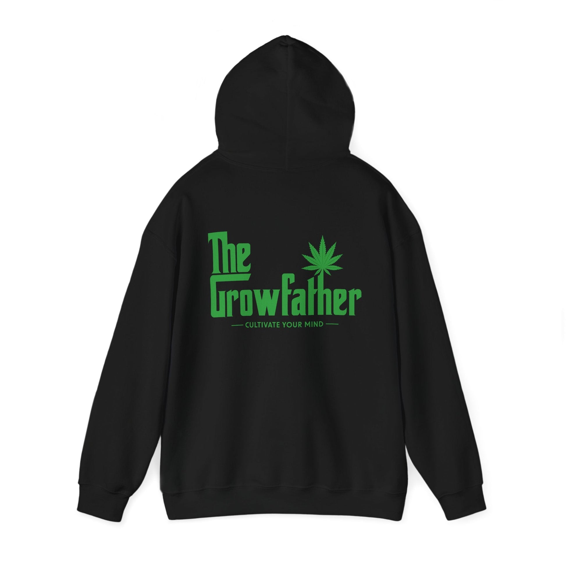 Growfather Vintage Hoodie (Front & Back Print) Printify