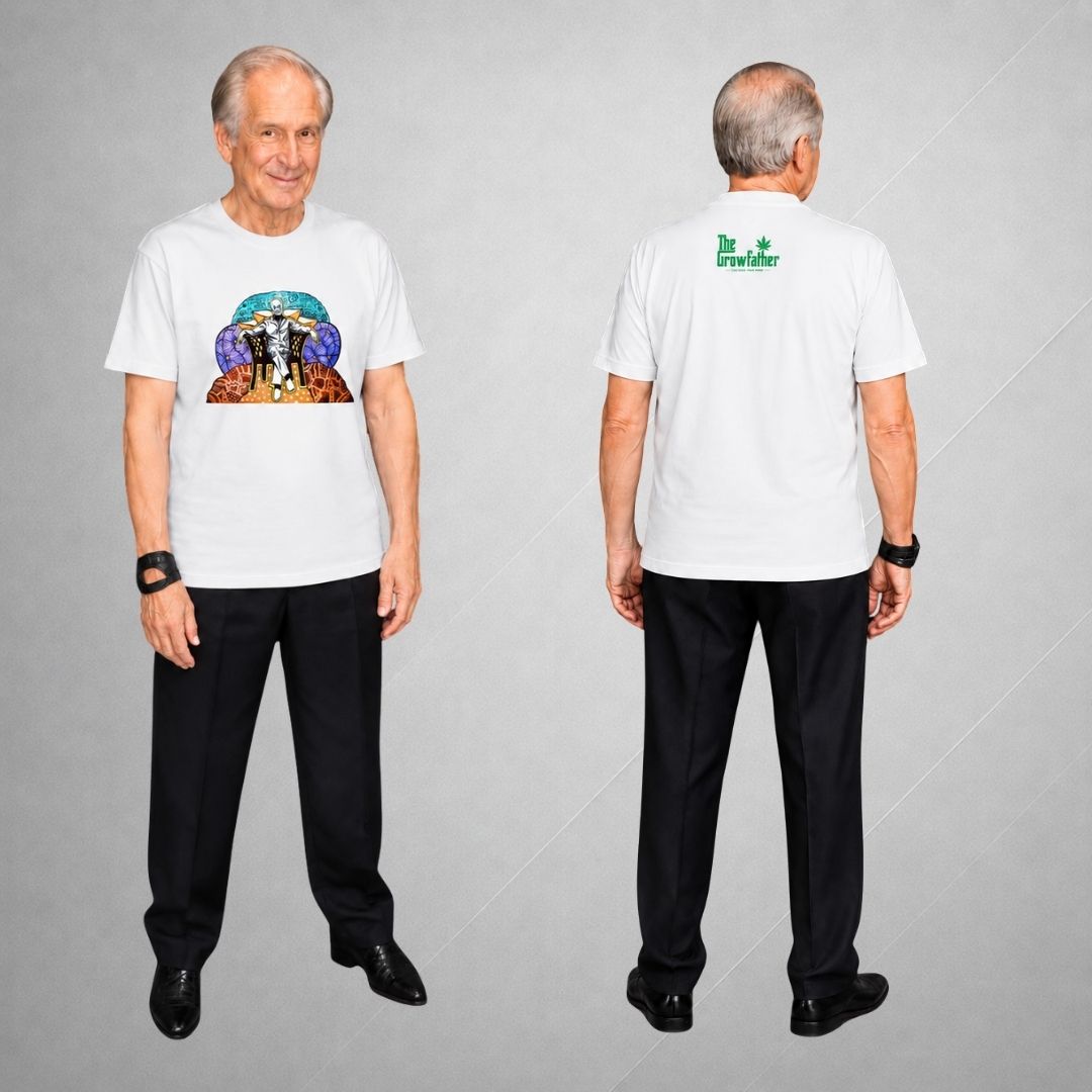Growfather Tee — Cannabis Lounge Graphic T-Shirt