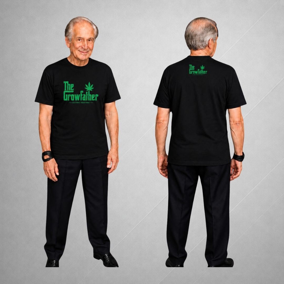 The Growfather T-Shirt — Cannabis Grower Graphic Tee